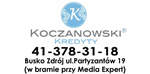 Koczanowski kredyty